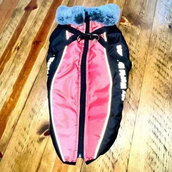 Fancy Pet tags Dog jacket waterproof,wind resistant,adjustable, leash hooks - Picture 4 of 13